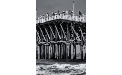 Fishing at Crystal Pier