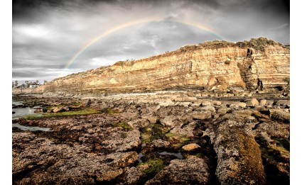 Sunset Cliffs Rainbow