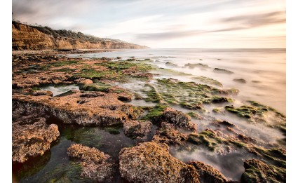 Low Tide at Sunset Cliffs