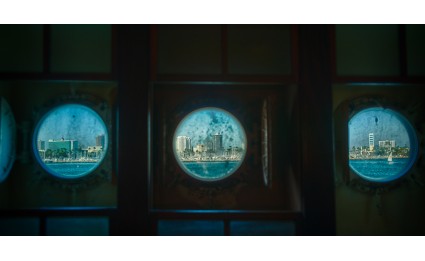 Queen Mary's View of Long Beach