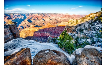 Grand Canyon Snow