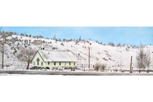 Little Green Church Winter