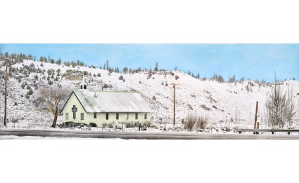 Little Green Church Winter