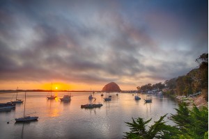 Morro Rock Sunset