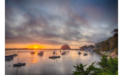 Morro Rock Sunset