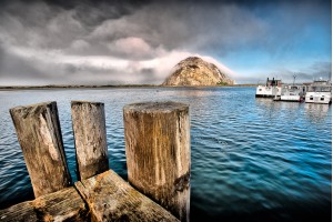 Morro Rock Fog