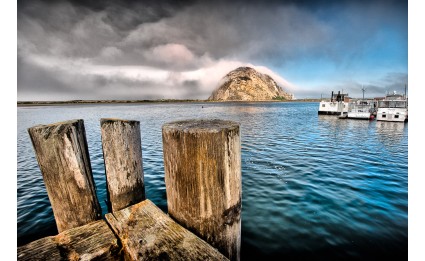 Morro Rock Fog