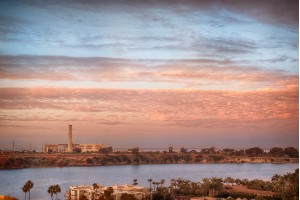 Carlsbad Power Plant Sunrise