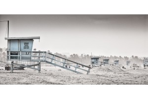 Santa Monica Lifeguard Towers
