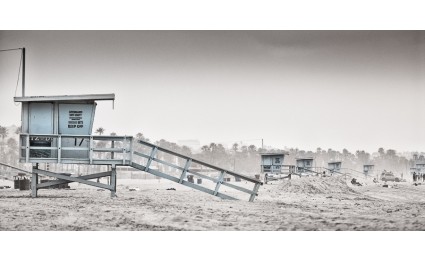 Santa Monica Lifeguard Towers
