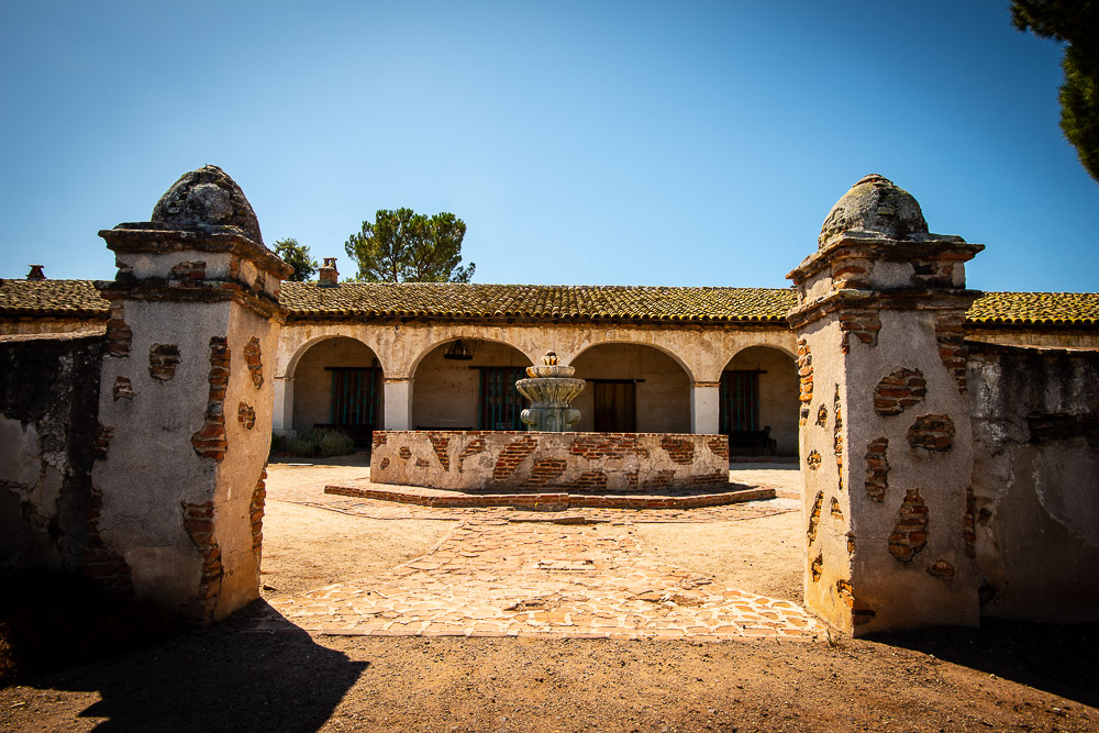 Mission San Miguel Arcángel entrance
