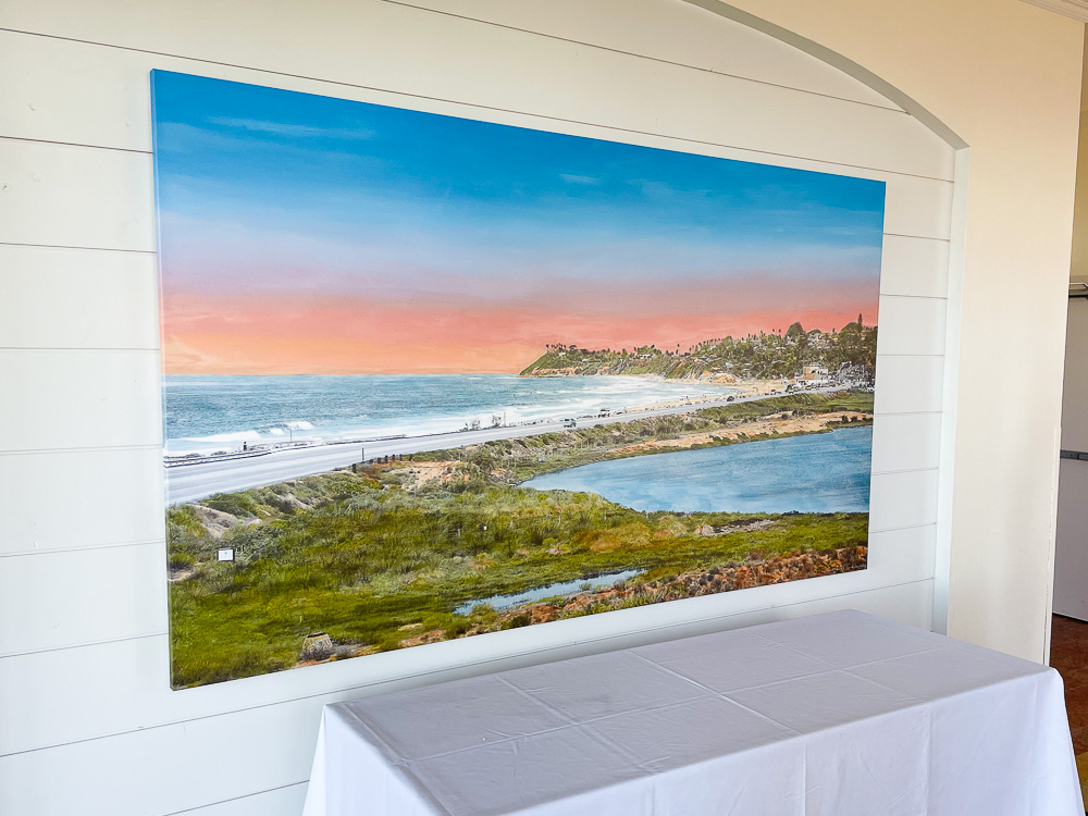 Welcome to Encinitas at Hilton Garden Inn 8x5 feet