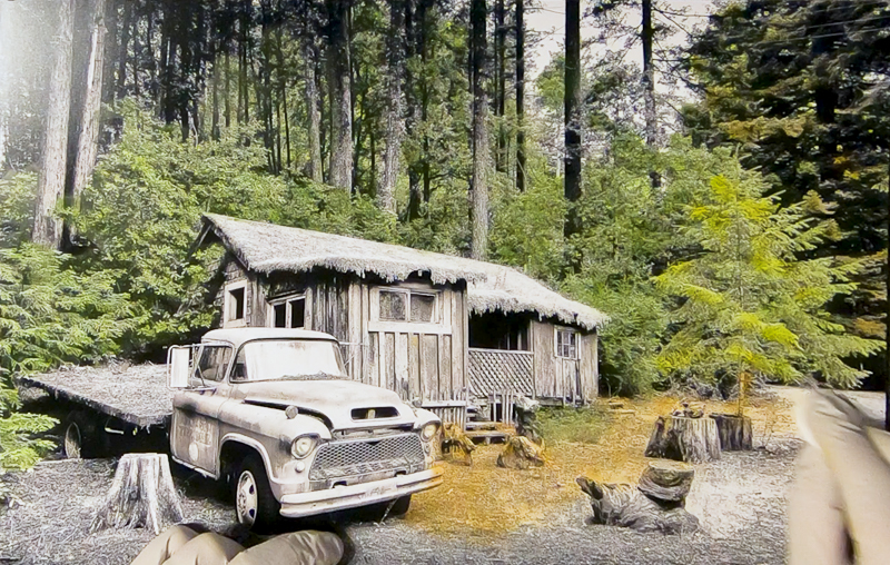 adding burnt sienna to ground