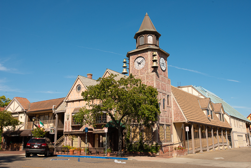 bell tower in solvang california