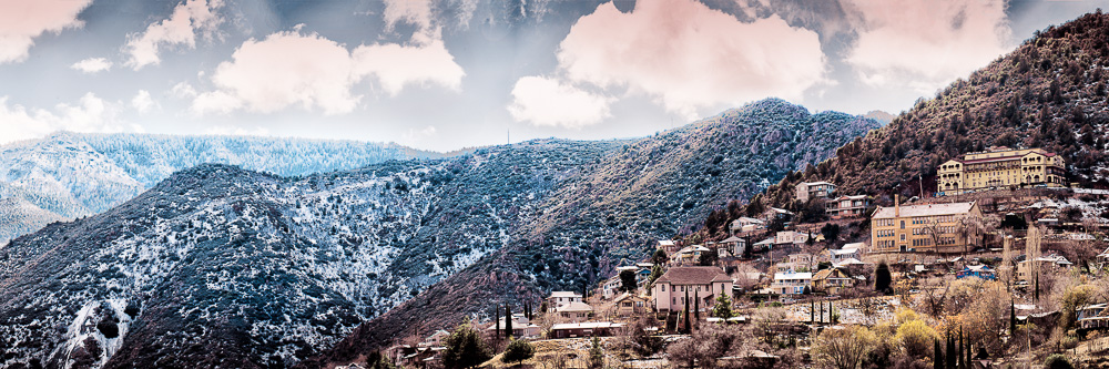 jerome arizona hillside town