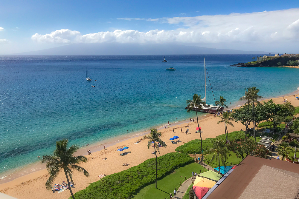 ocean view from westin resort kaanapali maui